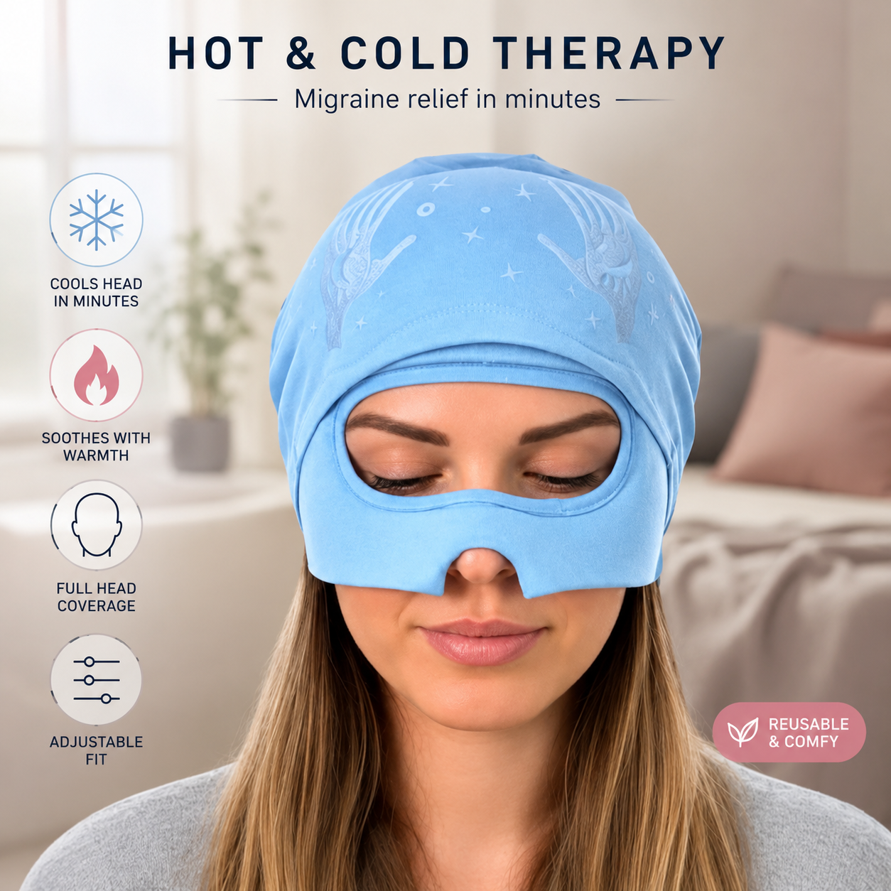 MigraCap 360° migraine therapy cap