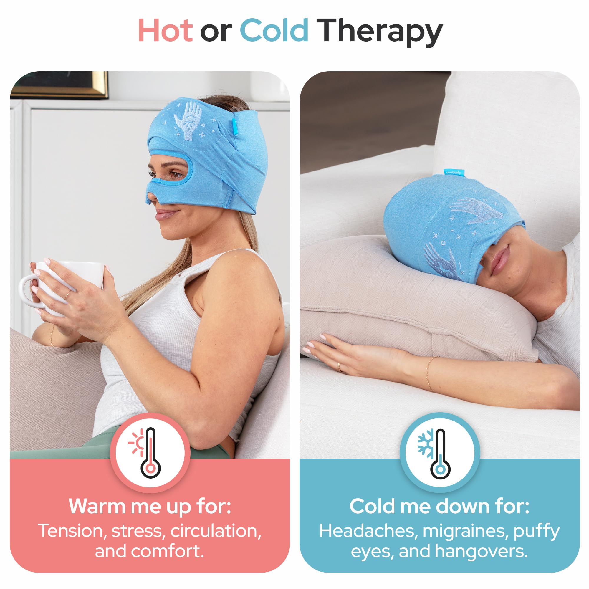 Hot and cold therapy modes